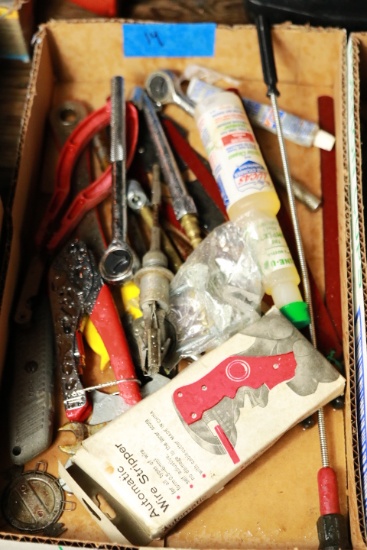 Box of Misc Tools