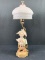 Colonial Style Figure Lamp