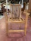Teak Chair Signed by Anna Monica