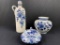 3 pc Delft Made in Holland