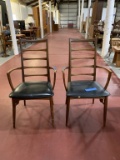 Pair of Koefoeds Hornslet Mid-Century Modern Teak Arm Chair