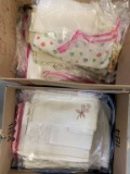 2 boxes of Misc. Table Clothes