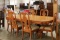 Oak Table & 6 Chairs