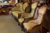 3 Piece Victorian Style Parlor Set