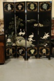 Asian Folding Screen Double Sided