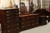 4 Piece Cherry Bedroom Set