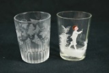 2 Antique Tumblers