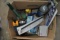 Box of Misc. Tools & Parts