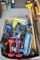 Box of Misc. Tools & Attachments