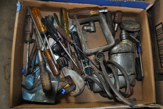 Old Drill & Assorted Tools