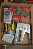 Flat of Staplers & C-Clamps