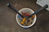 Bucket of Small Lawn Tools