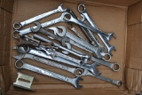 Box of Combo Wrenches Standard