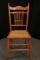 Oak Cane Bottom Chair