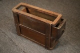 Oak Sewing Cabinet Box