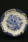 English Flow Blue Plate