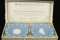 8 Wedgwood State Seal Series Plates In Boxes