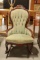 Victorian Walnut Rocking Chair