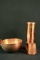 Copper Bowl, Cup, & Pasta Container