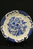 English Flow Blue Plate