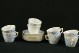 Asian Set Of Cups & Saucers