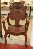 North Wind Deco Era Oak Arm Chair