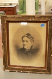 Antique Framed Portrait