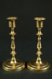 Pair Of Brass Candlesticks