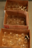 3 Boxes of Glassware