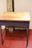 Childs School Desk with Metal Base
