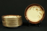 9 Limoges Plates