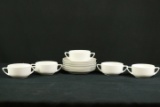 Set Of Rosenthal German Soup Bowls & Plates