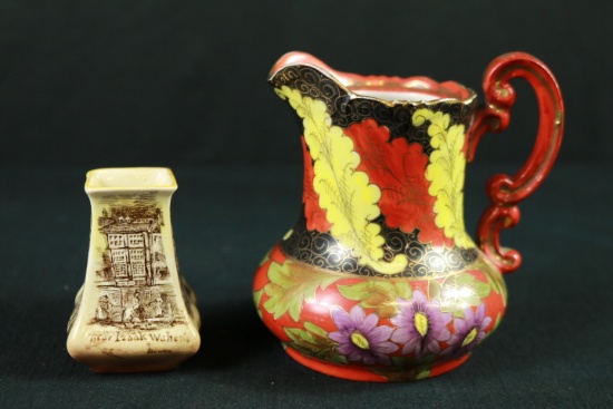 Nervi Austrian Pitcher & Royal Doulton Vase