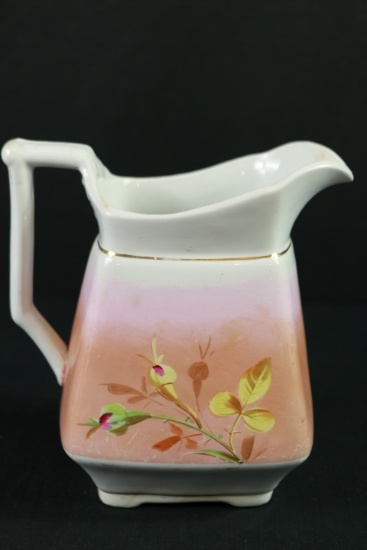 H Burgess Ironstone China Pitcher