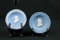 Pair Of Wedgwood Collectors Plates
