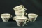 Myott Staffordshire Cups & Indian Tree English Saucers
