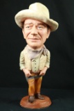 Ceramic John Wayne Figurine