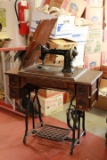 Antique Wheeler & Wilson Sewing Machine