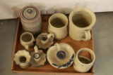 Box of Williamsburg Pottery
