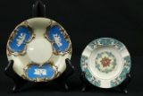 Small Wedgwood Plate & Larger Plate