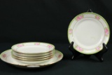 7 Hand Painted Nippon Plates