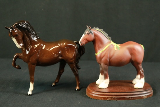 2 Royal Doulton Horse Figurines