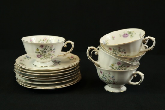 Franconia Krautheim Cups & Saucers Made In Bavaria