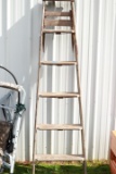 Wooden 6 Ft. Step Ladder