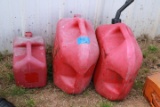 3 Gas Cans