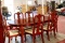 Cherry Table & 6 Chairs With Leaf