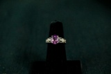 Sterling Silver Ring with Amethyst