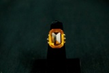18k Yellow Gold Ring with Topaz