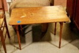 Antique Folding Sewing Table