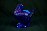 Cobalt Turkey Candy Dish